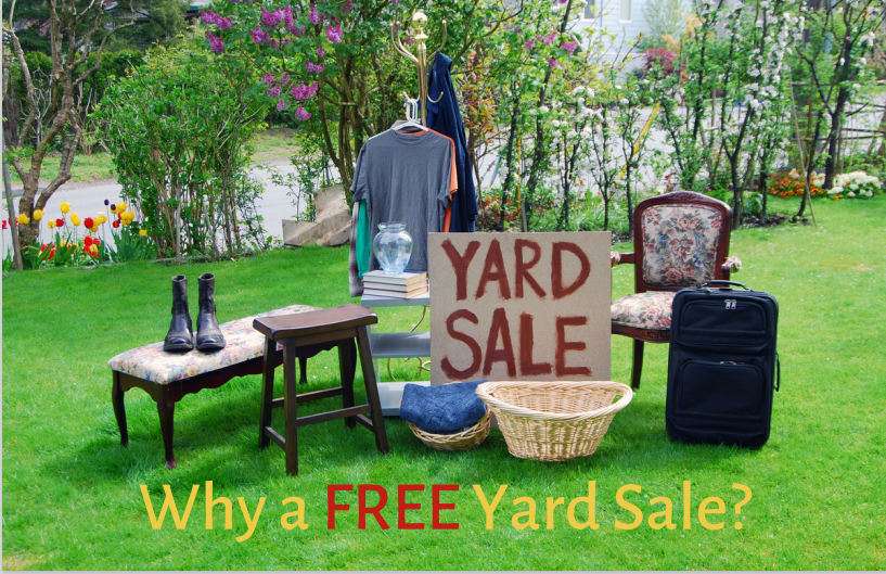 Free Yard Sale. June 24, 2023 at 11 a.m. to 3 p.m. FBC Malden Grounds